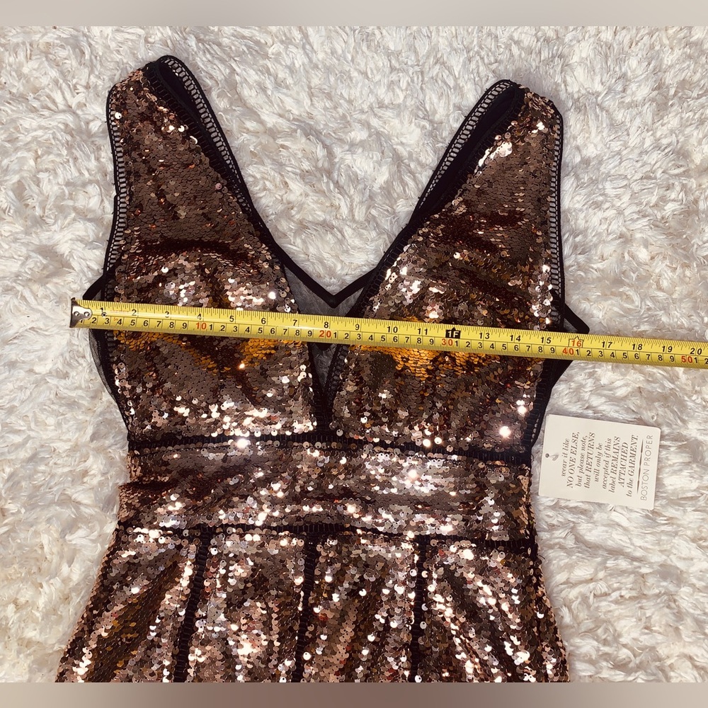 New Boston Proper Sequin Sparkle Dress size XS gorgeous - Picture 4 of 11